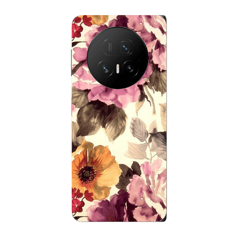 Honor Magic V5 Daisies and roses Transparent Silicone TPU Θήκη